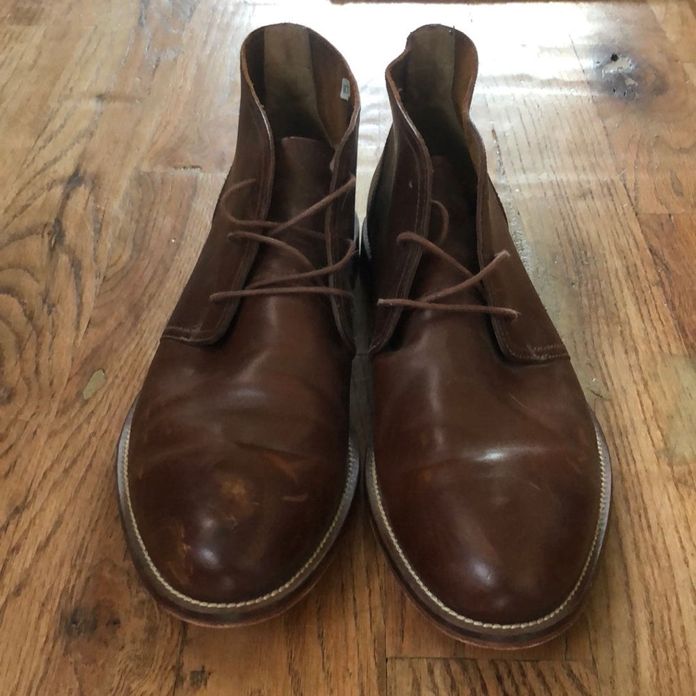 J Brand Monarch Leather Chukka Boot